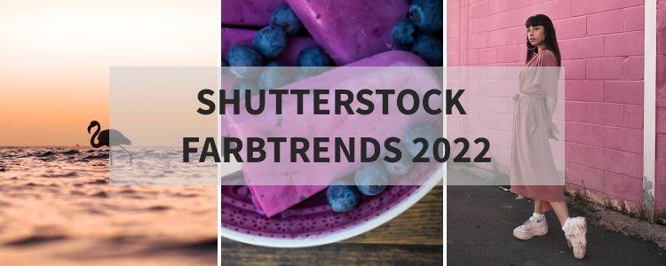 Die Shutterstock Farbtrends 2022