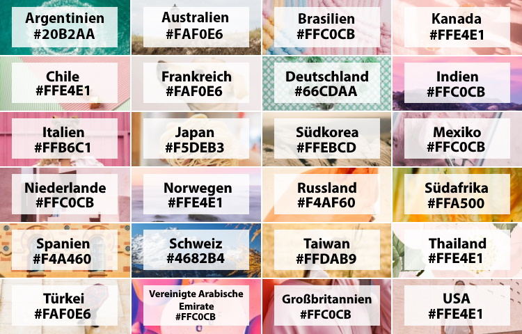 Br24 Blog Die Shutterstock Farbtrends 2022: Überblick über die globalen Farbtrends in verschiedenen Regionen