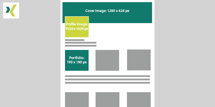 Br24 Blog Social Media Images Sizes 2020: The most important images and their sizes for Xing