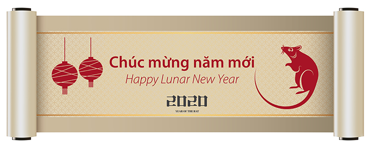 Br24 Blog Happy Lunar New Year 2020: Banner with greetings for the lunar new year