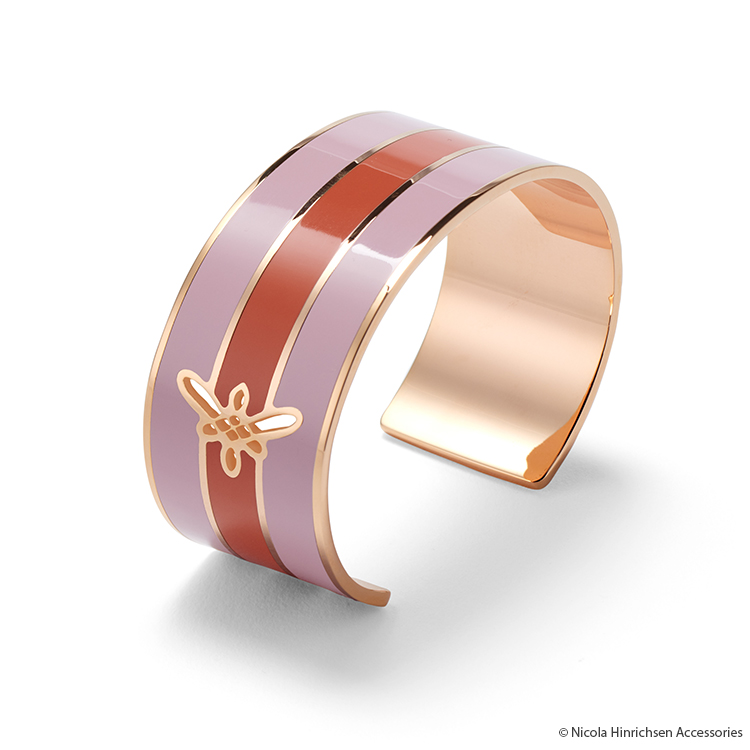 Rose gold bracelet in three colours