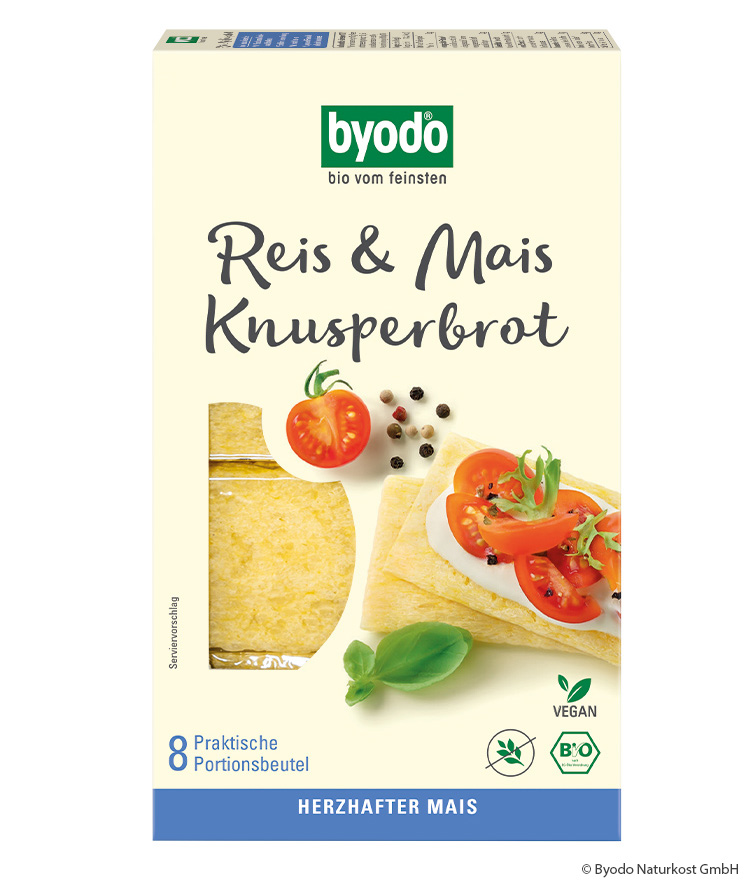 Br24 Blog Packaging Mockups: Crispbread packaging with window and new design after editing