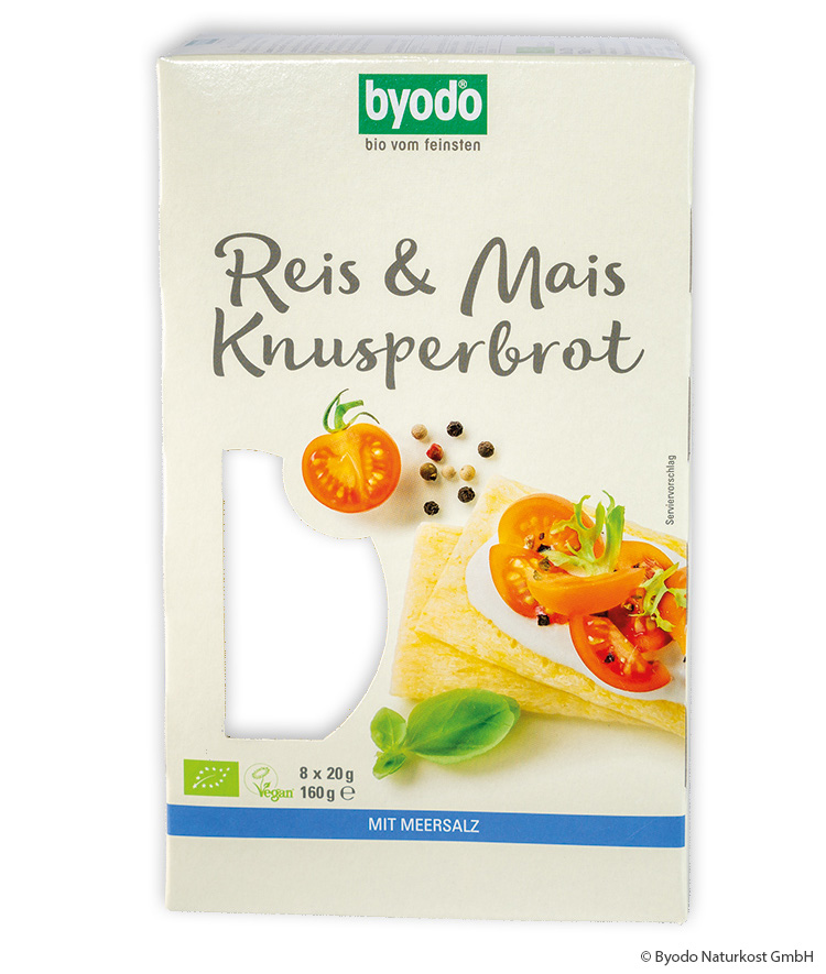 Br24 Blog Packaging Mockups: Crispbread packaging with window and old design before editing