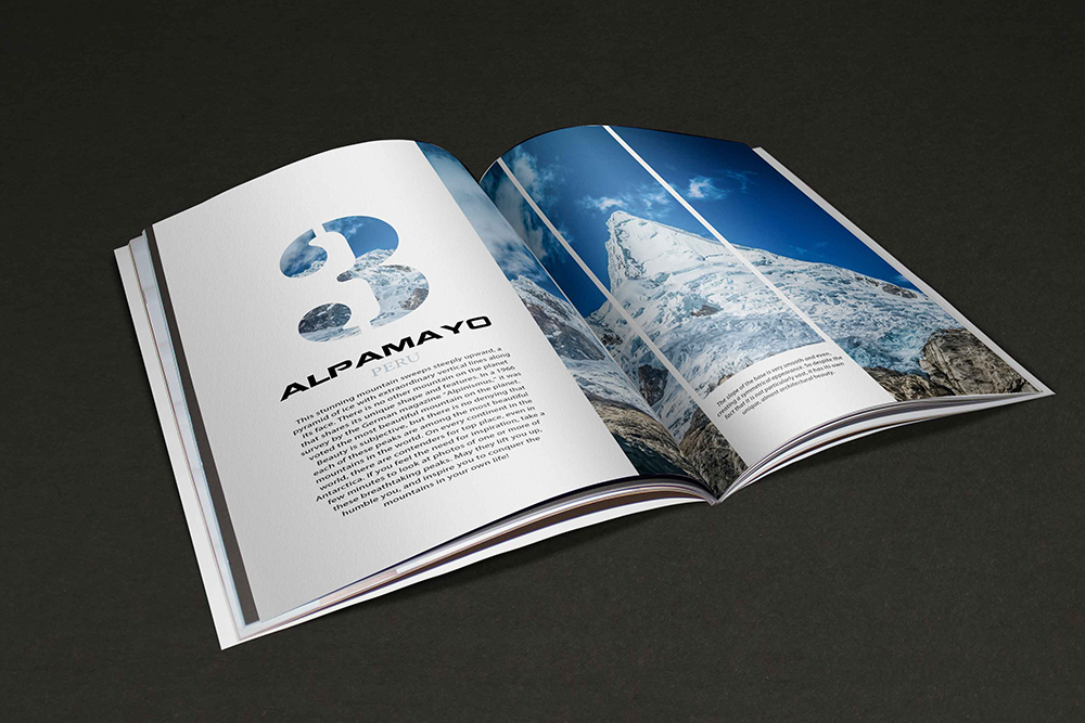 Br24 Verlage & Druck: Aufgeschlagenes Magazin mit Ansicht eines Artikels inklusive Text und Fotos